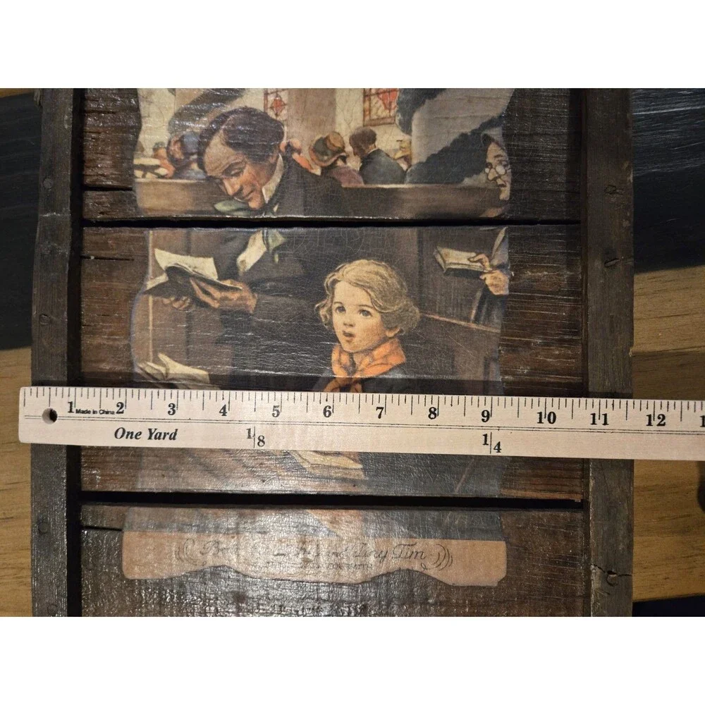 Hanging antique wooden raisin-drying tray Raisinrak Decoupage Good Housekeeping